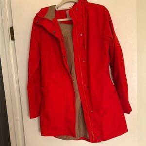 Women's Athleta orange Hooded Jacket. XS. New no tags.